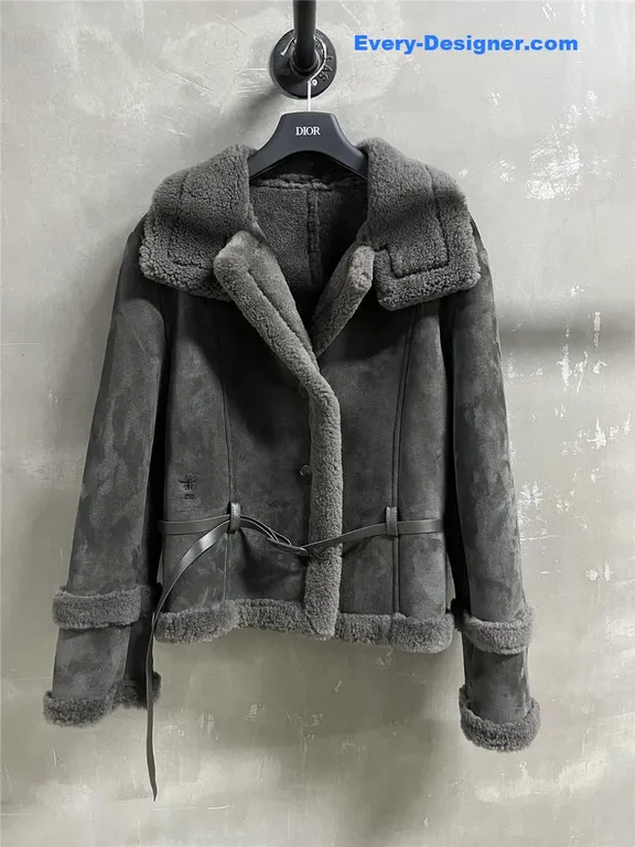 Dior shearling coat